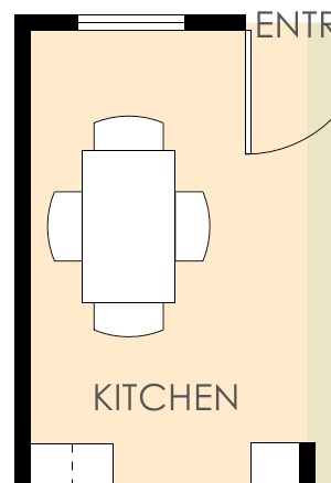 One Bedroom One Bath 576 SQ FT One Bedroom One Bath 576 SQ FT